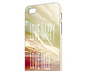 ... happy live free inspiration uplifting quotes hipster bright girly