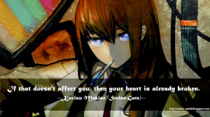 Makise Kurisu Steins Gate Quotes