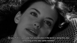 Do you think it's possible that anyone else in the world is doing this ...