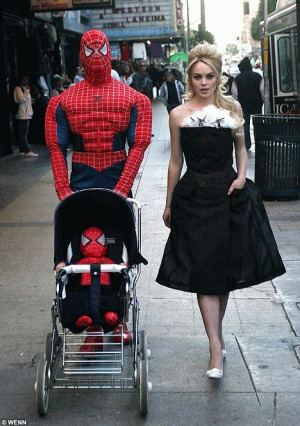 You like Spider-Man! Here are funny pictures and images of Spider-Man!