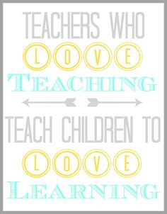 BLISSFUL ROOTS: Teacher Appreciation Quote {Printable} More