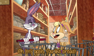 ... gifs bugs bunny queued looney tunes lola bunny The Looney Tunes Show