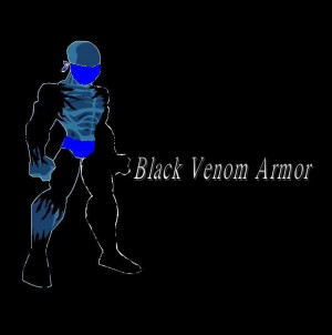 BLACK VENOM ARMOR AQWORLDS Image