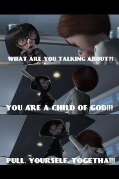 Edna Mode crossover with...reality 