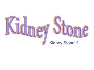 Kidney Stones