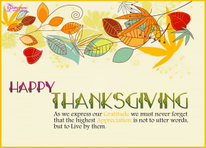Thanksgiving Day 2013 FB Wallpapers and Cards With Quotes
