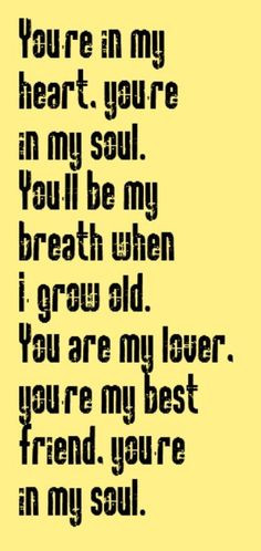 - You're In My Heart - song lyrics, music lyrics, songs, song quotes ...