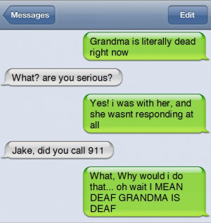 Jake, did you call 911