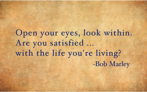 Open Your Eyes & Look Within -Bob Marley Quote - Removable Vinyl Wall ...