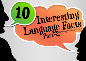 Interesting Facts You Didn’t Know About the English Language
