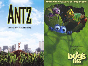 1998: Antz en A Bugs Life