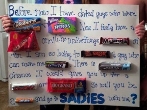 Another cute and more personal way to ask the boy you admire or are ...