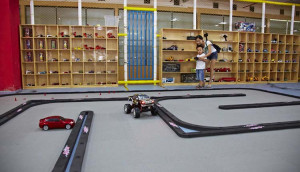 mini z racing fashion runway for Remote Control Racing Car