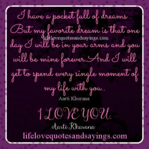 Want to Spend My Life with You Quotes