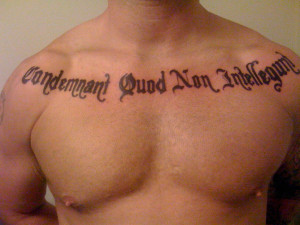 life quote tattoos on back life quote tattoos on chest life quote ...