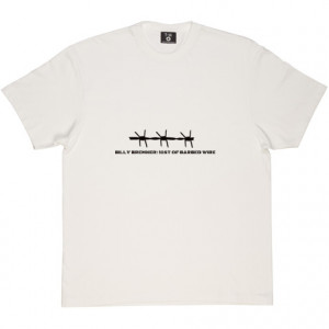 Billy Bremner Barbed Wire Quote White Men's T-Shirt. An apt ...