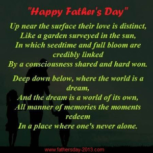 Happy Father’s Day 2015 Poems, Poetry with Images, Pictures