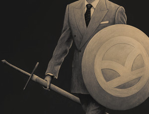 Gentleman Knight - Kingsman Poster