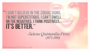 Selena Quintanilla Quotes