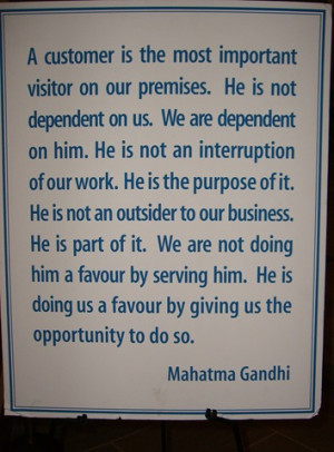 From a sign in the lobby of the Chicago Tribune: