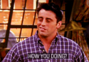 How you doin? ~Joey gif