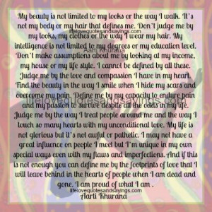 Don’t Judge Me By My Looks..