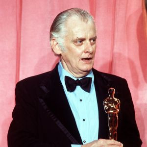 art carney holds his oscar for best actor ap photo art