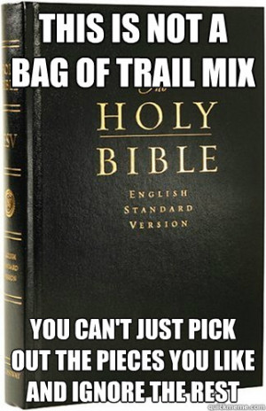 classic bible bans shaving cursing gossip football saturdays eating ...