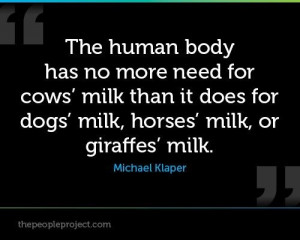 Why do humans drink other mammals milk? It's gross