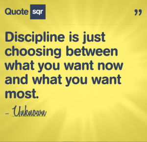 ... quotes #discipline quotes #wants #needs #QuoteSqr #picture quote