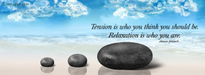 Tension Is Who You Think You Should Be Facebook Cover Layout