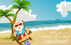 Free Summer Christmas Ecard, Greeting Card, Christmas Cards