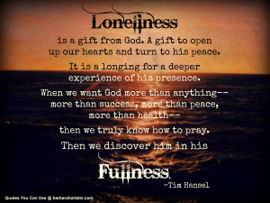 Quotes You Can Use: Loneliness