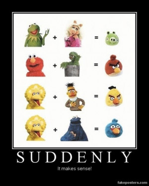 funny demotivational posters angry birds