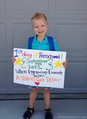 First Day Preschool Quot...