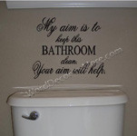 Humorous, Removable Vinyl Wall Words & Funny Inspirational Quote ...