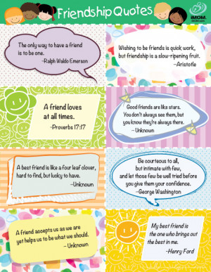 Friendship Quotes for Kids