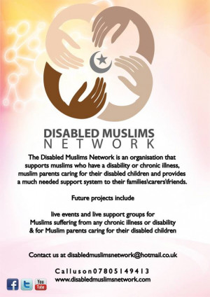 recently interviewed the founder of the disabled muslim network to ...
