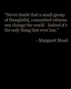 Margaret Mead #change