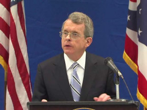 Ohio Attorney General Mike DeWine outlines the sequence of events that ...