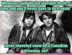 Only in Canada eh?