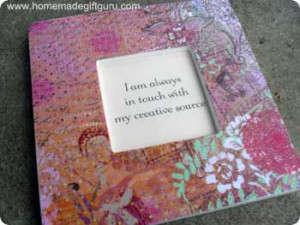 Mother's Day Decoupage Project With Easy Decoupage Instructions