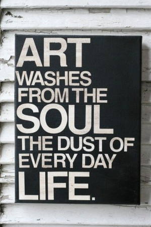 Picasso Quote: inspiration at its finest