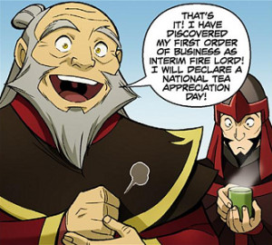 Iroh having the idea for a 