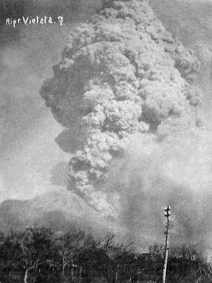 Mount Vesuvius Eruption 1944