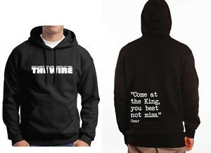 Details about hbo THE WIRE QUOTE HOODIE omar mcnulty bunk stringer ...