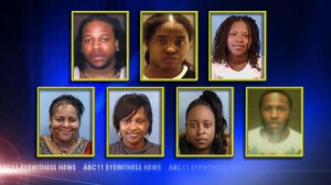 to r from top to bottom: Peter Moses, Vania Sisk, Sheila Moses ...