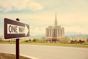 The implication, of course, is that Mormon temples — or perhaps more ...