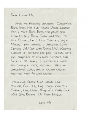 Dear Future Boyfriend Letters Dear Future Boyfriend