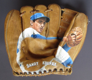Sandy Koufax Baseball Glove Art [For Sale]